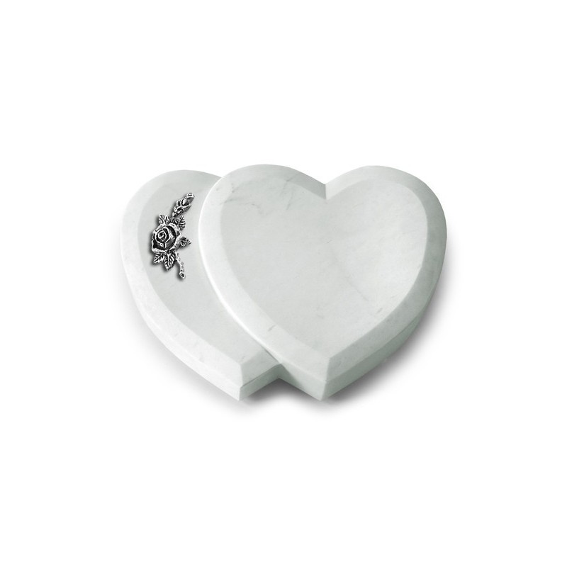 Grabstein Amoureux/Omega Marmor Rose 1 (Alu)