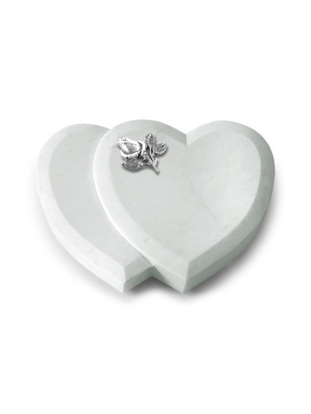 Grabstein Amoureux/Omega Marmor Rose 3 (Alu)