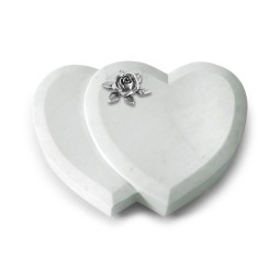 Grabstein Amoureux/Omega Marmor Rose 4 (Alu)