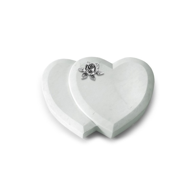 Grabstein Amoureux/Omega Marmor Rose 4 (Alu)