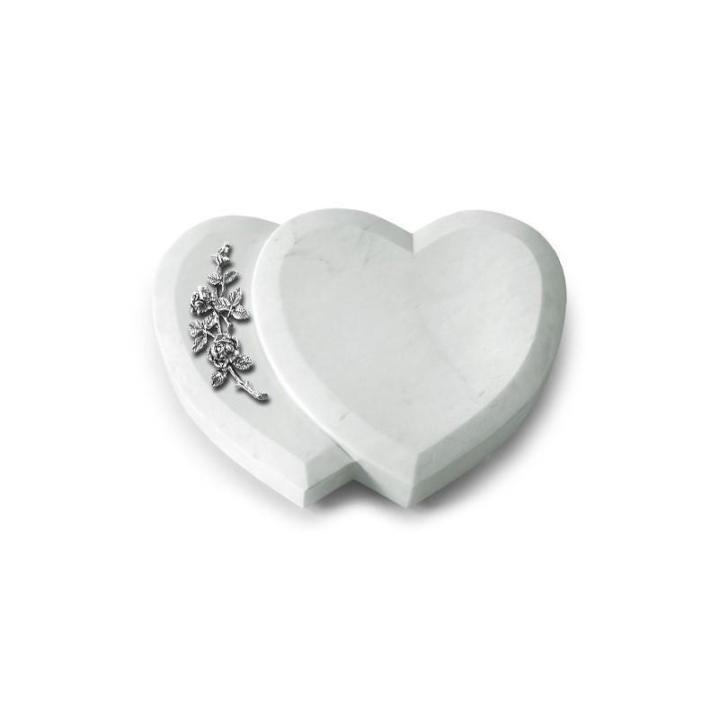 Grabstein Amoureux/Omega Marmor Rose 5 (Alu)