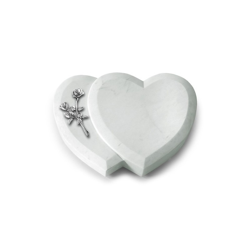 Grabstein Amoureux/Omega Marmor Rose 10 (Alu)