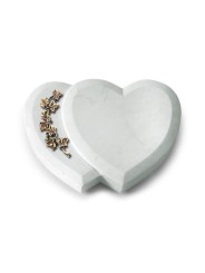 Grabstein Amoureux/Omega Marmor Efeu (Bronze)