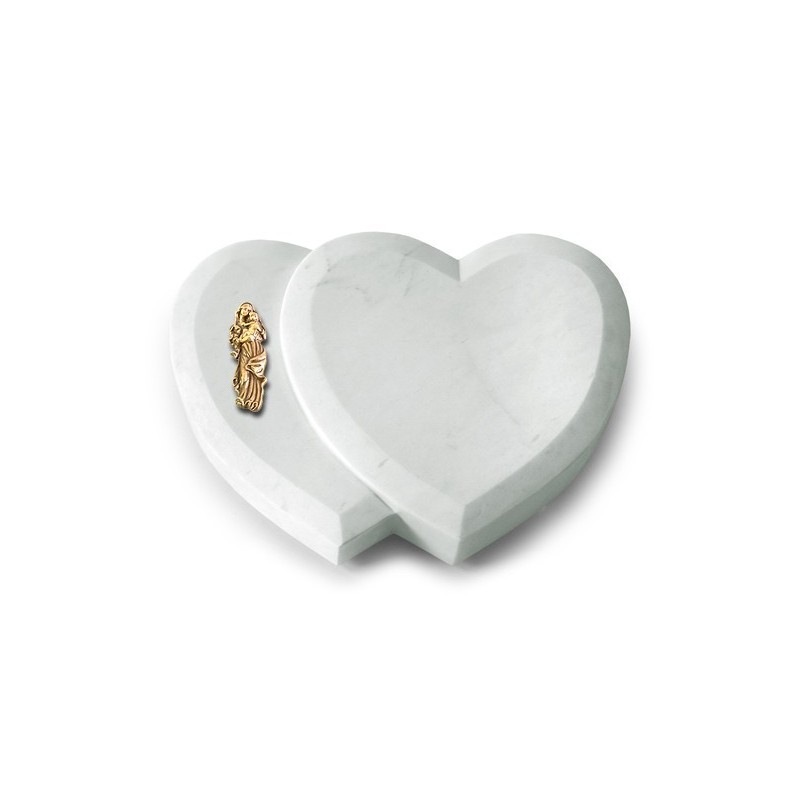 Grabstein Amoureux/Omega Marmor Maria (Bronze)