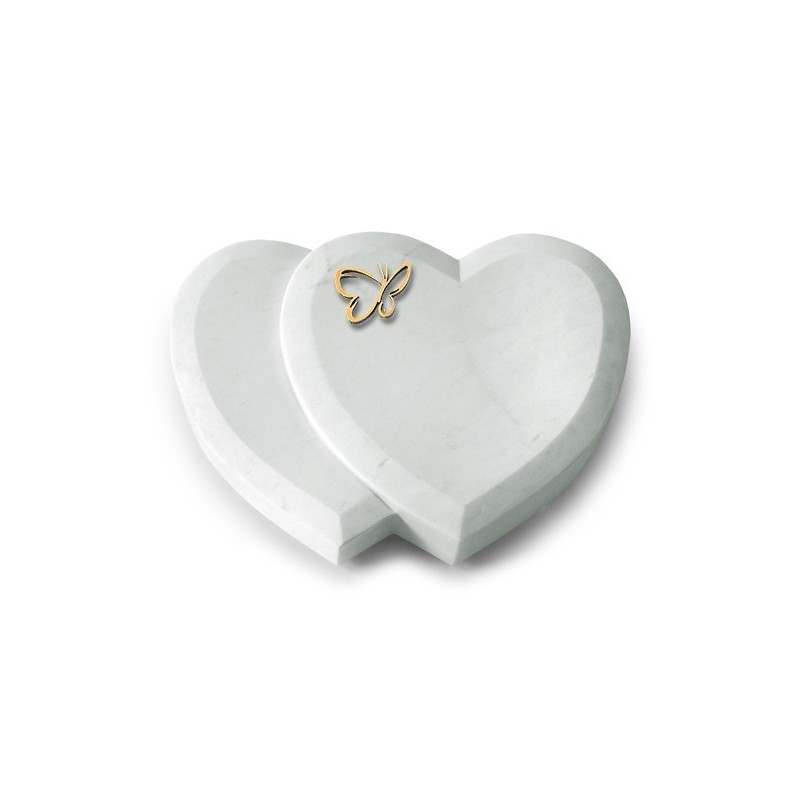 Grabstein Amoureux/Omega Marmor Papillon (Bronze)