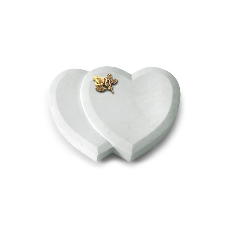 Grabstein Amoureux/Omega Marmor Rose 3 (Bronze)