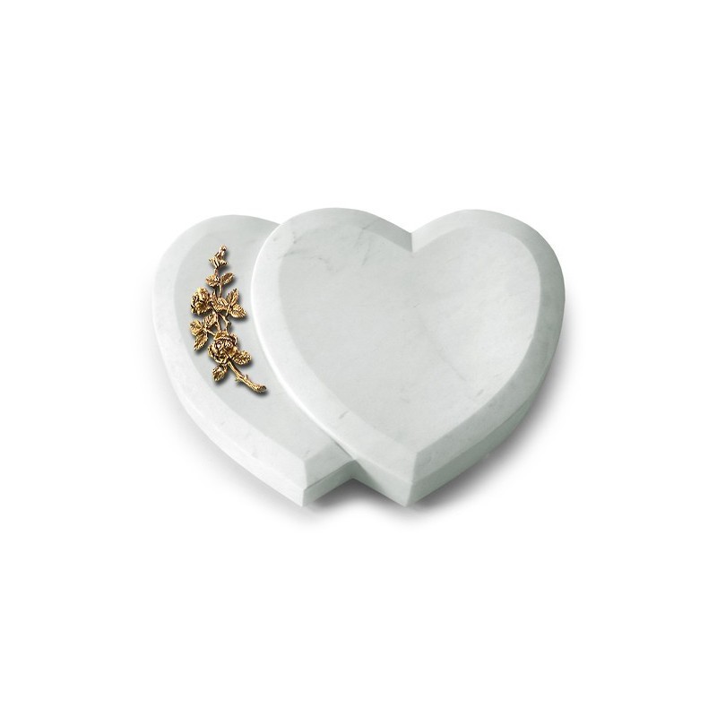 Grabstein Amoureux/Omega Marmor Rose 5 (Bronze)