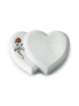 Grabstein Amoureux/Omega Marmor Rose 2 (Color)