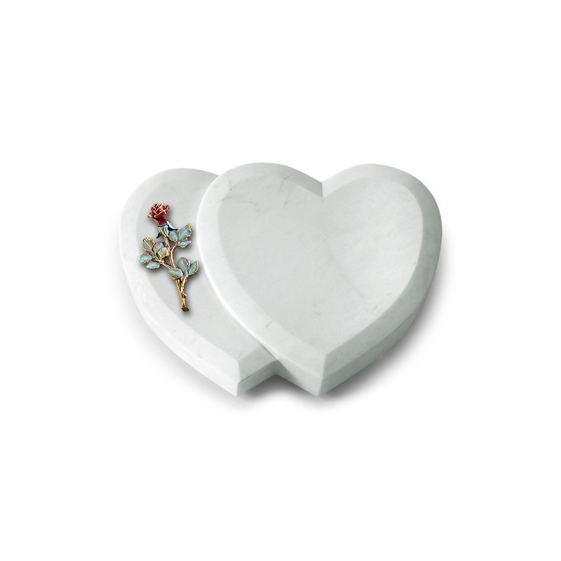 Grabstein Amoureux/Omega Marmor Rose 7 (Color)