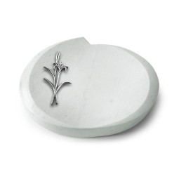 Grabstein Baroque/Omega Marmor Lilienzweig (Alu)