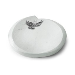 Grabstein Baroque/Omega Marmor Taube (Alu)