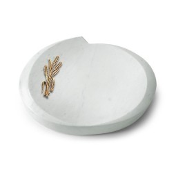 Grabstein Baroque/Omega Marmor Ähren 1 (Bronze)