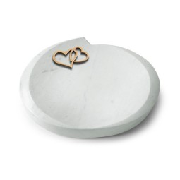 Grabstein Baroque/Omega Marmor Herzen (Bronze)