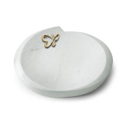 Grabstein Baroque/Omega Marmor Papillon (Bronze)