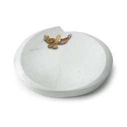 Grabstein Baroque/Omega Marmor Taube (Bronze)