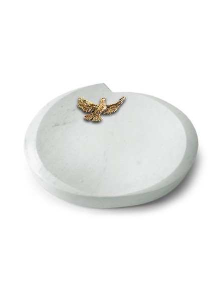 Grabstein Baroque/Omega Marmor Taube (Bronze)