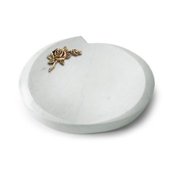 Grabstein Baroque/Omega Marmor Rose 1 (Bronze)