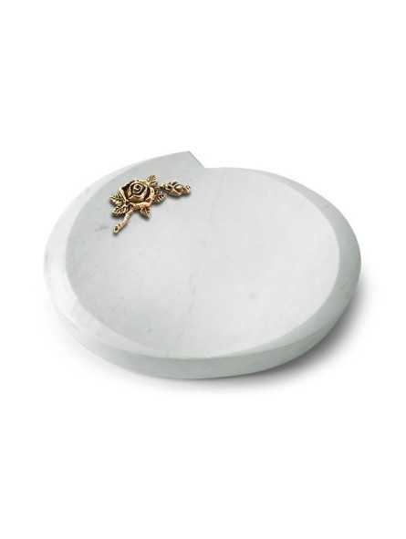 Grabstein Baroque/Omega Marmor Rose 1 (Bronze)