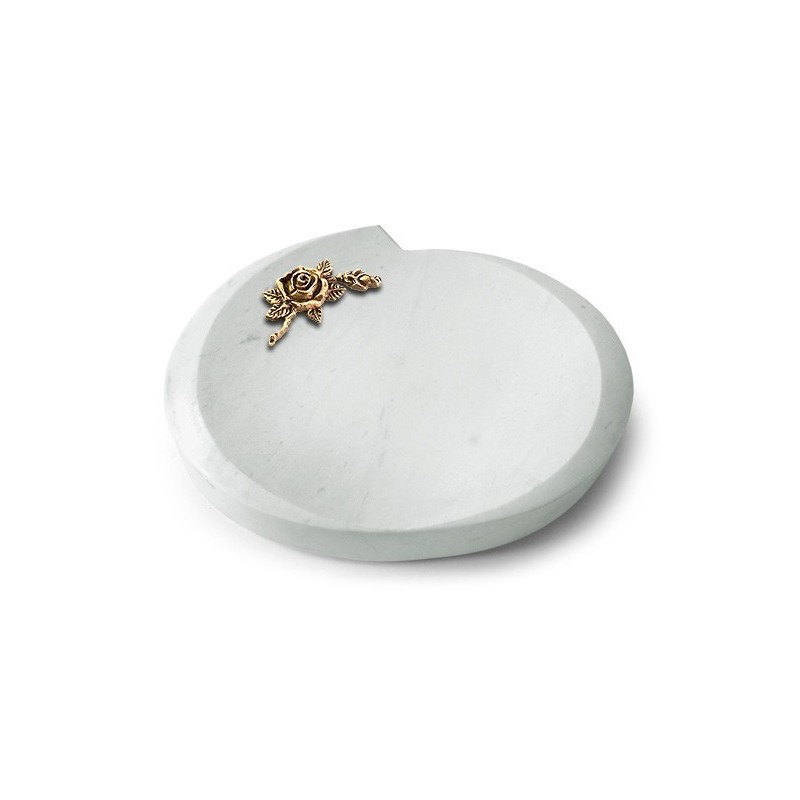 Grabstein Baroque/Omega Marmor Rose 1 (Bronze)