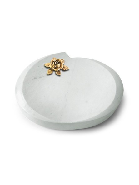 Grabstein Baroque/Omega Marmor Rose 4 (Bronze)