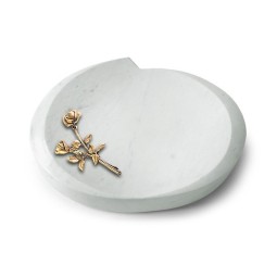 Grabstein Baroque/Omega Marmor Rose 10 (Bronze)