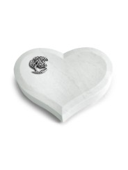 Grabstein Coeur/Omega Marmor Baum 1 (Alu)