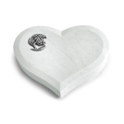 Grabstein Coeur/Omega Marmor Baum 1 (Alu)