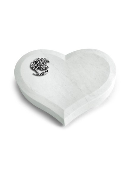 Grabstein Coeur/Omega Marmor Baum 1 (Alu)