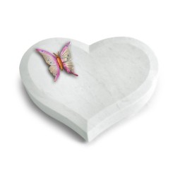 Grabstein Coeur/Omega Marmor Papillon 1 (Color)