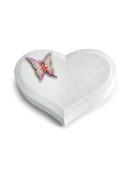 Grabstein Coeur/Omega Marmor Papillon 1 (Color)