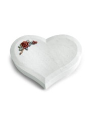Grabstein Coeur/Omega Marmor Rose 1 (Color)