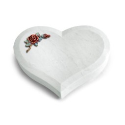 Grabstein Coeur/Omega Marmor Rose 1 (Color)