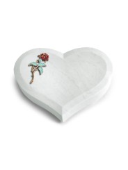 Grabstein Coeur/Omega Marmor Rose 2 (Color)