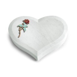 Grabstein Coeur/Omega Marmor Rose 2 (Color)