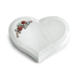 Grabstein Coeur/Omega Marmor Rose 3 (Color)