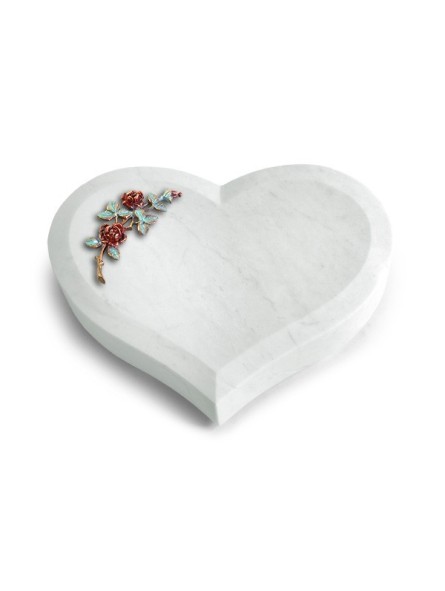 Grabstein Coeur/Omega Marmor Rose 3 (Color)