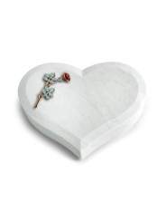 Grabstein Coeur/Omega Marmor Rose 4 (Color)