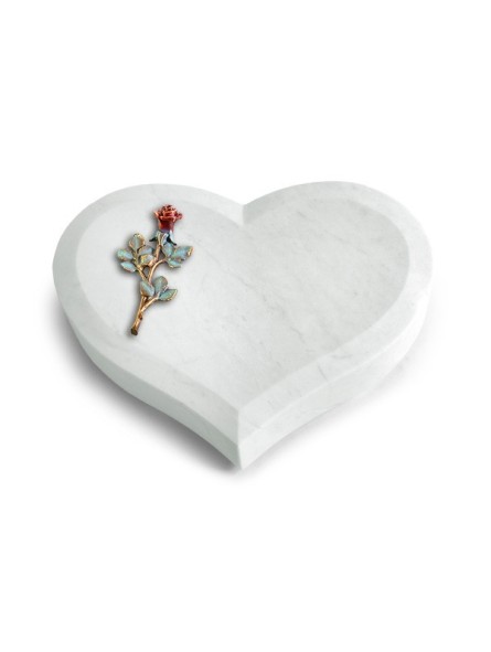 Grabstein Coeur/Omega Marmor Rose 7 (Color)