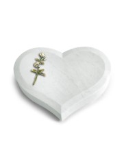 Grabstein Coeur/Omega Marmor Rose 8 (Color)