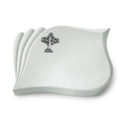 Grabstein Eterna/Omega Marmor Baum 2 (Alu)