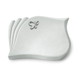 Grabstein Eterna/Omega Marmor Papillon (Alu)