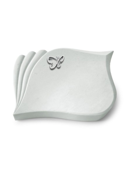 Grabstein Eterna/Omega Marmor Papillon (Alu)