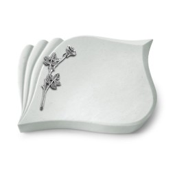 Grabstein Eterna/Omega Marmor Rose 9 (Alu)