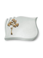 Grabstein Eterna/Omega Marmor Gingozweig 1 (Bronze)
