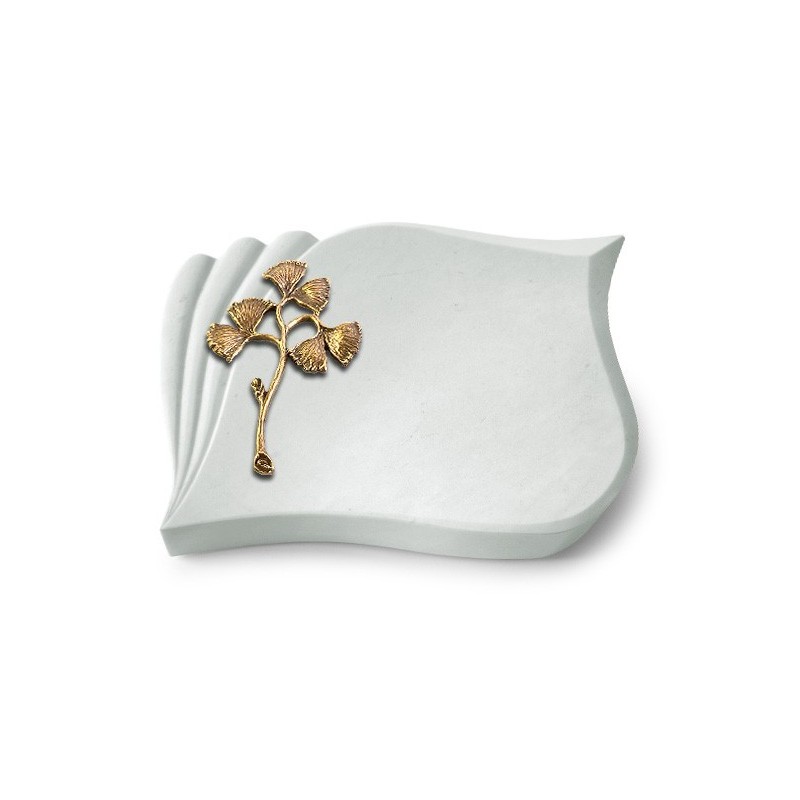 Grabstein Eterna/Omega Marmor Gingozweig 1 (Bronze)
