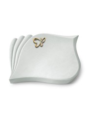 Grabstein Eterna/Omega Marmor Papillon (Bronze)