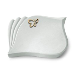 Grabstein Eterna/Omega Marmor Papillon (Bronze)