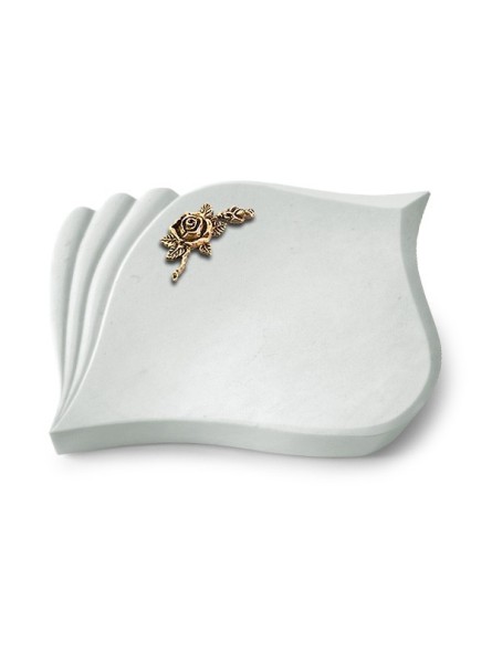 Grabstein Eterna/Omega Marmor Rose 1 (Bronze)