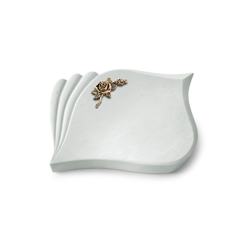 Grabstein Eterna/Omega Marmor Rose 1 (Bronze)