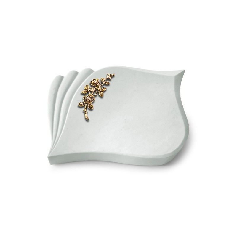 Grabstein Eterna/Omega Marmor Rose 5 (Bronze)
